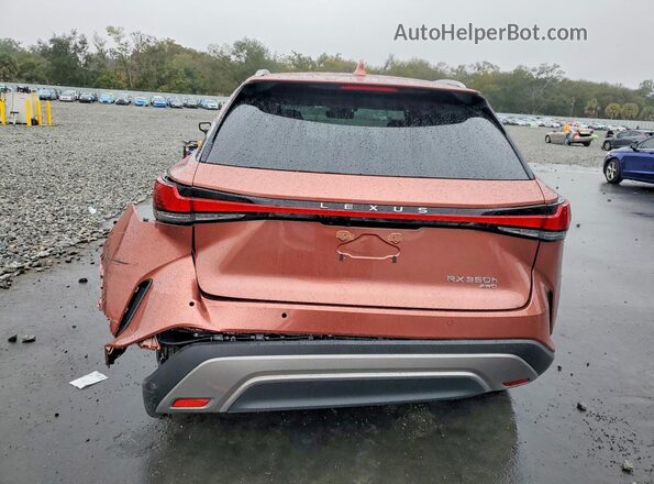 2T2BBMCA0TC110454 2026 LEXUS RX Оранжевый Вид сзади
