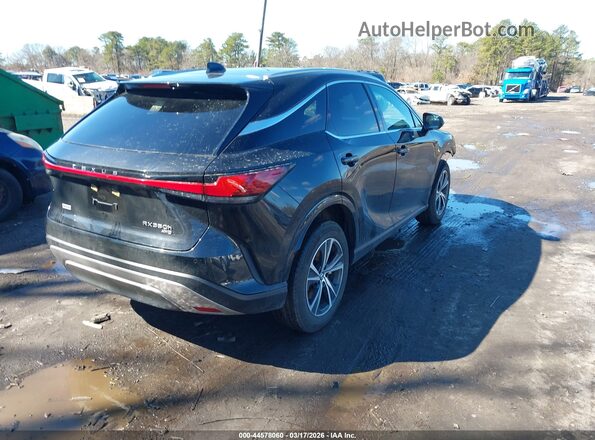 2T2BBMCA1PC018257 2023 LEXUS RX 350H Black Задня права чверть