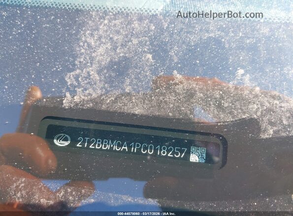 2T2BBMCA1PC018257 2023 LEXUS RX 350H Black 