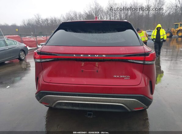2T2BBMCA3RC061033 2024 LEXUS RX 350H Red 