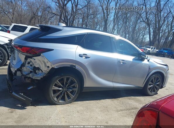 2T2BBMCA3SC101374 2025 LEXUS RX 350H Silver Սարքավորումների վահանակի տեսք