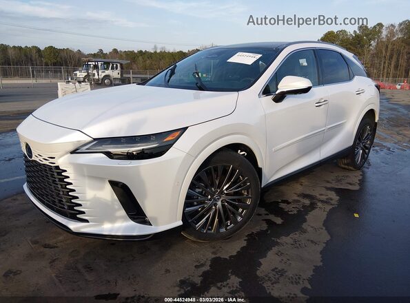 2T2BBMCA5RC043181 2024 LEXUS RX 350H White Передня ліва чверть
