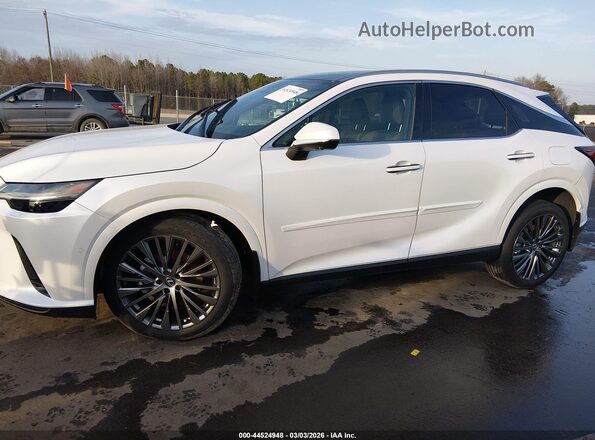 2T2BBMCA5RC043181 2024 LEXUS RX 350H White Панорамний вид салону 360°