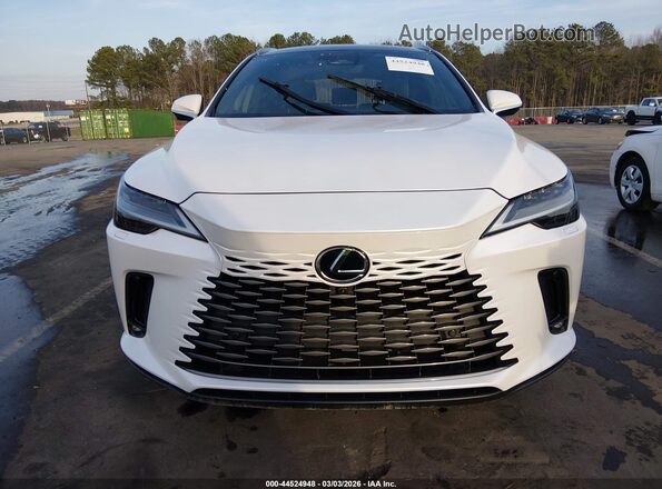 2T2BBMCA5RC043181 2024 LEXUS RX 350H White Вид щитка приладів