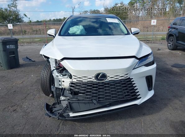 2T2BBMCA6SC081833 2025 LEXUS RX 350H Белый Вид щитка приборов