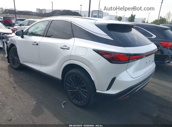 2T2BBMCA7SC074177 2025 LEXUS RX 350H White უკანა მარცხენა