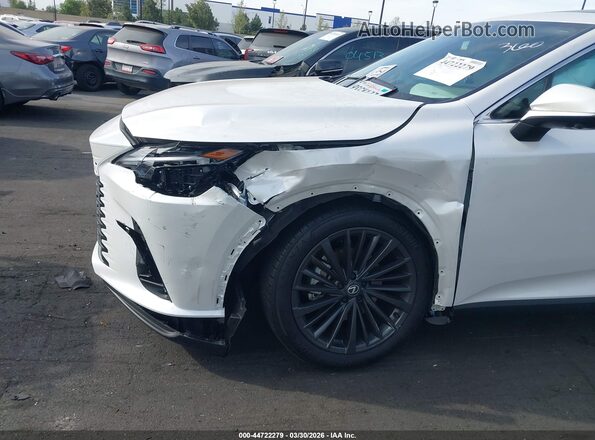 2T2BBMCA7SC074177 2025 LEXUS RX 350H White წინა ხედი