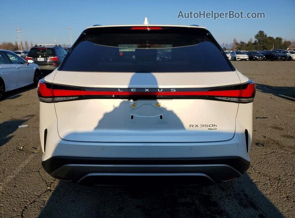 2T2BBMCA9PC009953 2023 LEXUS RX White Հետևի տեսք
