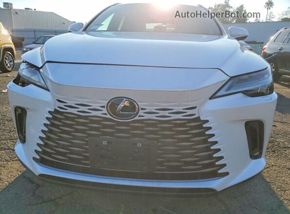 2T2BBMCA9PC009953 2023 LEXUS RX White Դիմացի տեսք