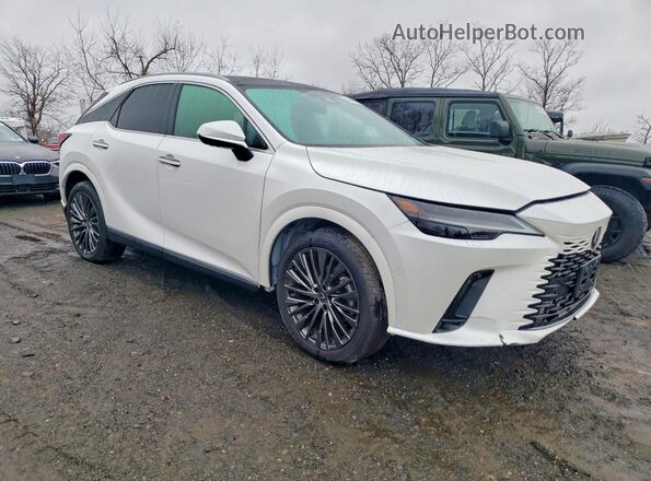 2T2BBMCA9RC035052 2024 LEXUS RX White Przód prawy