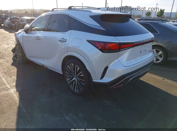 2T2BBMCA9RC059223 2024 LEXUS RX 350H White Rear left
