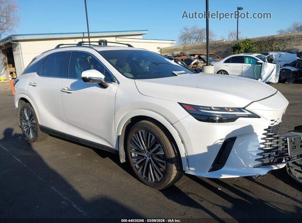2T2BBMCA9RC059223 2024 LEXUS RX 350H White Rear interior view