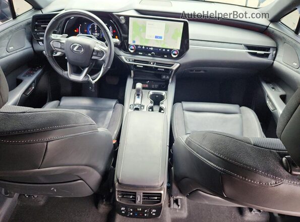 2T2BBMCAXPC021321 2023 LEXUS RX Black Вид панелі приладів