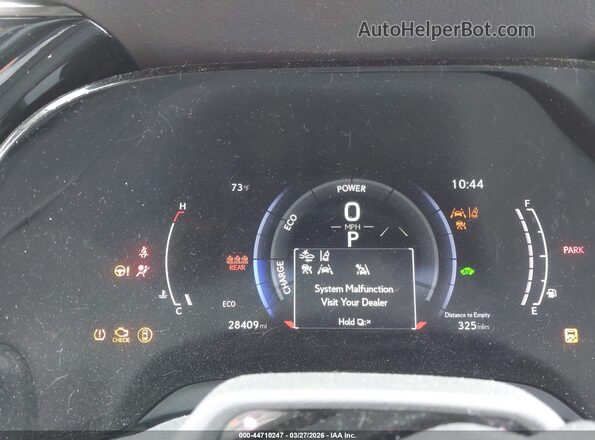 2T2BCMEA5RC011082 2024 LEXUS RX 500H Silver უკანა სავარძლების ხედი