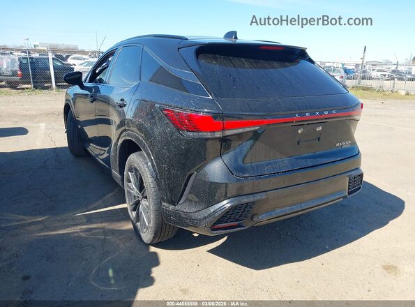 2T2BCMEA8PC004821 2023 LEXUS RX 500H Черный Задняя левая четверть