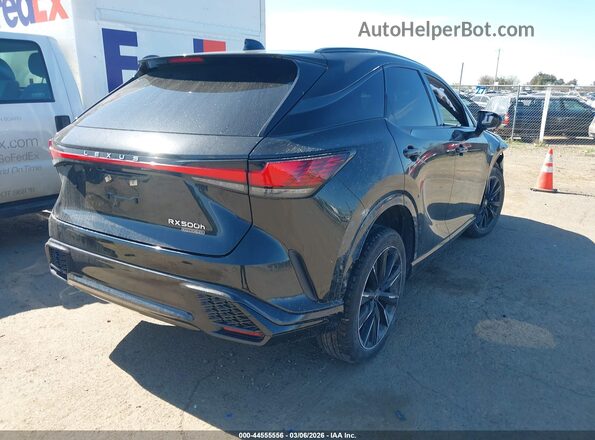 2T2BCMEA8PC004821 2023 LEXUS RX 500H Черный Задняя правая четверть