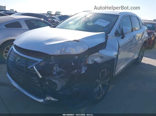 2T2BGMCA2HC019095 2017 LEXUS RX 450H White Przód lewy