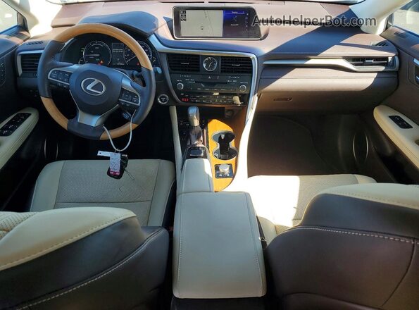 2T2BGMCA2JC026649 2018 LEXUS RX White Widok deski rozdzielczej