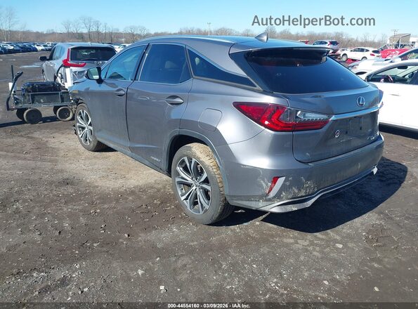 2T2BGMCA2KC029780 2019 LEXUS RX 450H Gray Rear left