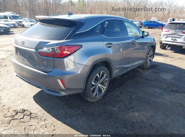 2T2BGMCA2KC029780 2019 LEXUS RX 450H Gray Rear right