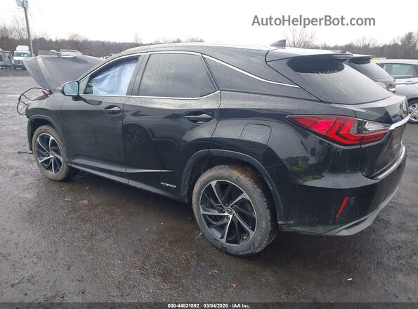 2T2BGMCA2KC034395 2019 LEXUS RX 450H Black Tył lewy