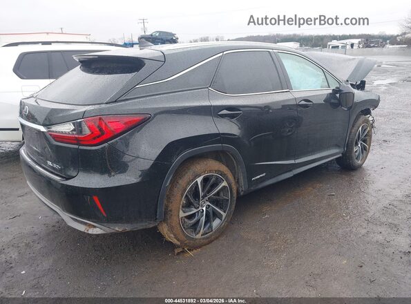 2T2BGMCA2KC034395 2019 LEXUS RX 450H Black Tył prawy