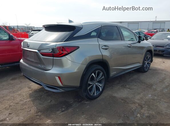2T2BGMCA4JC024014 2018 LEXUS RX 450H Silver Tył prawy