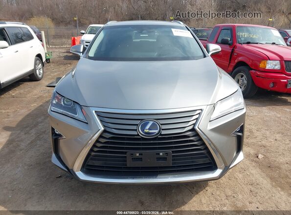 2T2BGMCA4JC024014 2018 LEXUS RX 450H Silver Widok zestawu wskaźników