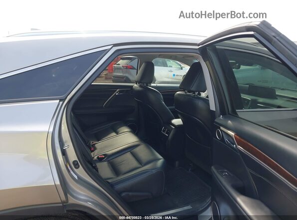 2T2BGMCA4JC024014 2018 LEXUS RX 450H Silver Widok naklejki z numerem VIN