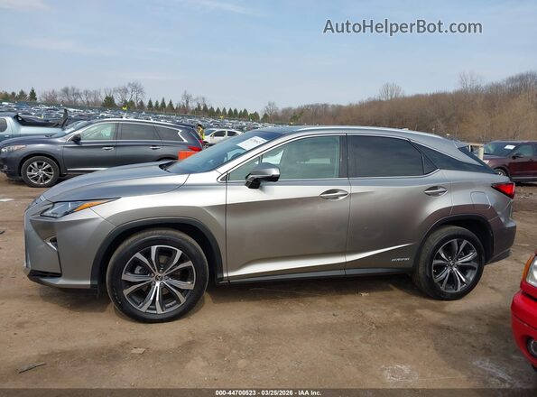 2T2BGMCA4JC024014 2018 LEXUS RX 450H Silver Widok wnętrza 360 stopni
