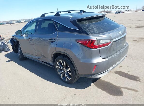 2T2BGMCA5GC006307 2016 LEXUS RX 450H Серый Задняя левая четверть