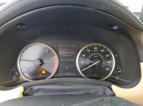 2T2BGMCA6HC019004 2017 LEXUS RX Серебряный Вид щитка приборов