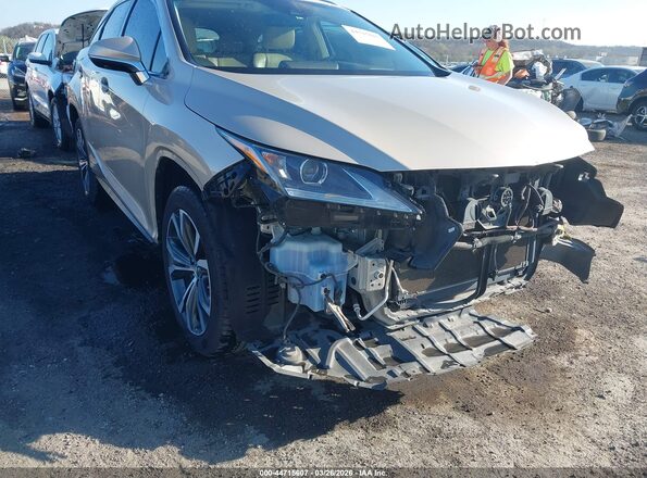 2T2BGMCA8GC007760 2016 LEXUS RX 450H Золотой Вид спереди