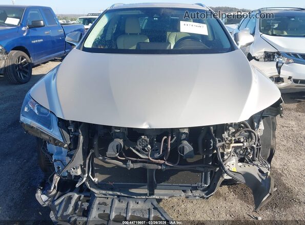 2T2BGMCA8GC007760 2016 LEXUS RX 450H Золотой Вид задней части салона