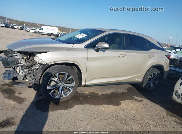 2T2BGMCA8GC007760 2016 LEXUS RX 450H Золотой 