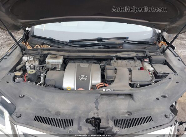 2T2BGMCA8HC009588 2017 LEXUS RX 450H Gold უკანა ხედი