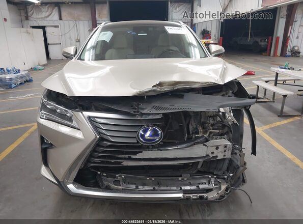 2T2BGMCA9GC005192 2016 LEXUS RX 450H Gold Vista interior trasera