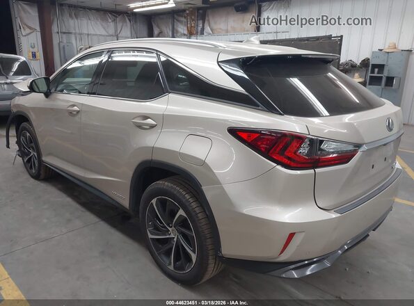 2T2BGMCA9GC005192 2016 LEXUS RX 450H Gold Trasero izquierdo