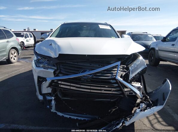 2T2BGMCA9HC016355 2017 LEXUS RX 450H White Вид спереду