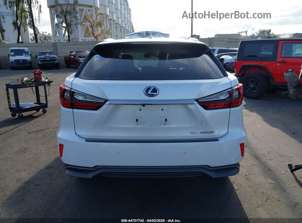2T2BGMCA9JC026518 2018 LEXUS RX 450H White 