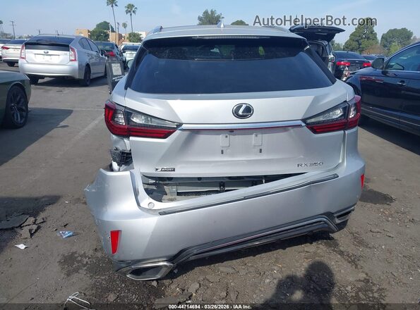 2T2BZMCA0GC046112 2016 LEXUS RX 350 Silver 