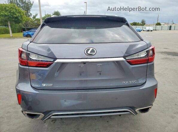 2T2BZMCA0KC192258 2019 LEXUS RX Gray 