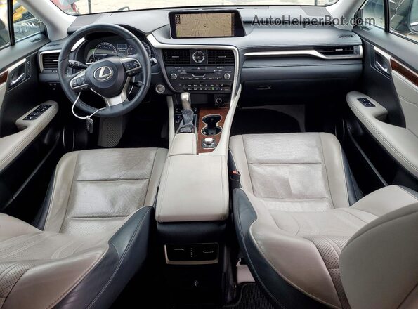 2T2BZMCA1GC012101 2016 LEXUS RX Черный Вид панели приборов