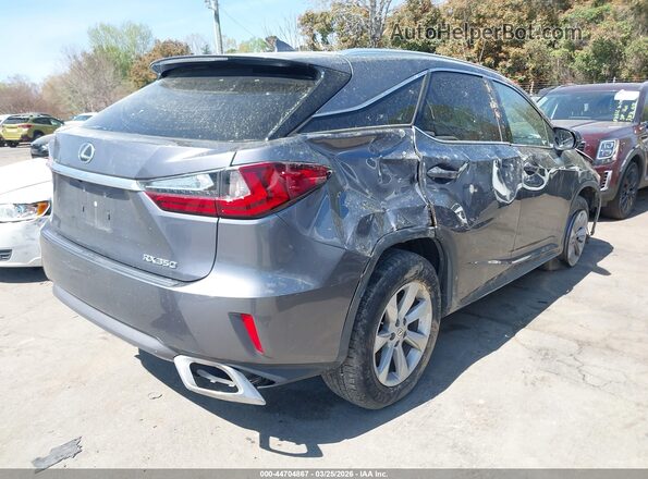 2T2BZMCA1GC017265 2016 LEXUS RX 350 Серый Задняя правая четверть