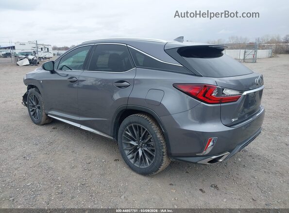 2T2BZMCA1GC030906 2016 LEXUS RX 350 Black Задня ліва чверть