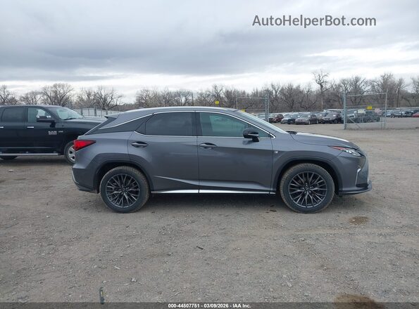 2T2BZMCA1GC030906 2016 LEXUS RX 350 Black Вид задньої частини салону