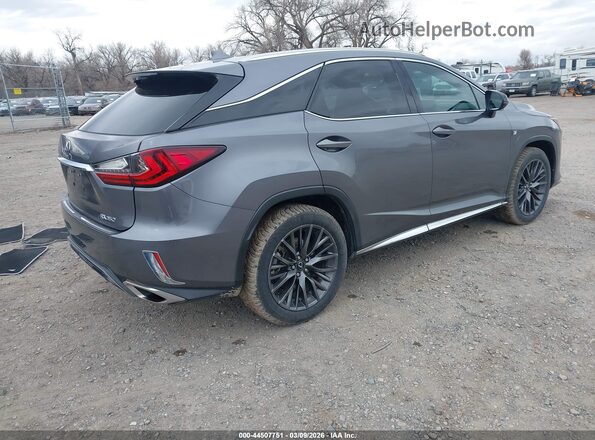 2T2BZMCA1GC030906 2016 LEXUS RX 350 Black Задня права чверть
