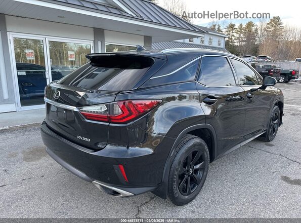 2T2BZMCA1HC072851 2017 LEXUS RX 350 Black Tył prawy