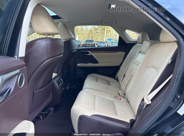 2T2BZMCA1HC072851 2017 LEXUS RX 350 Black Widok naklejki z numerem VIN