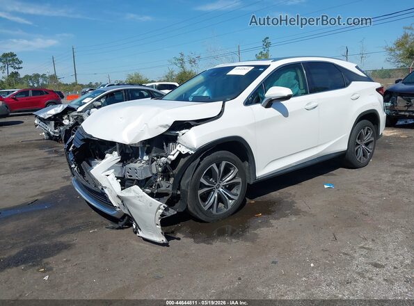 2T2BZMCA1JC146811 2018 LEXUS RX 350 White წინა მარცხენა ხედი სამი მეოთხედიდან